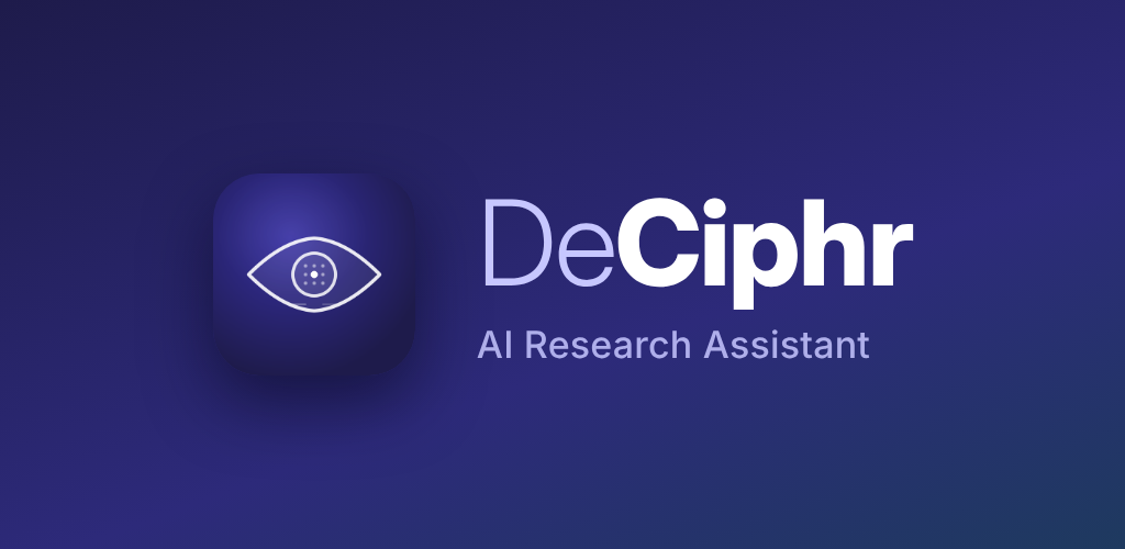 DeCiphr, AI Research Assistant